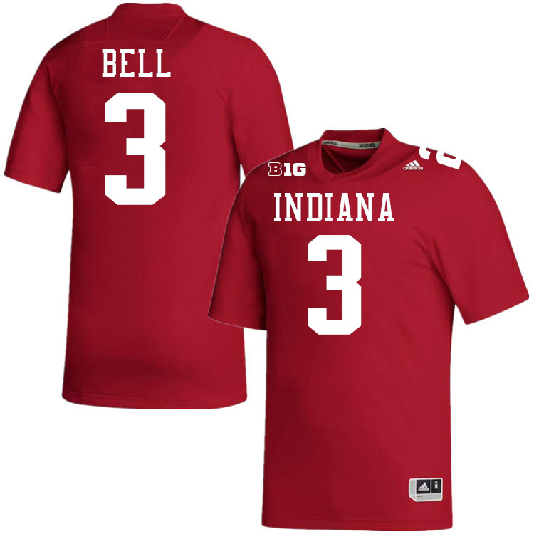 Jaylen Bell Indiana Jerssey,Indiana University Hooisers Football Jersey,Uniforms-Crimson